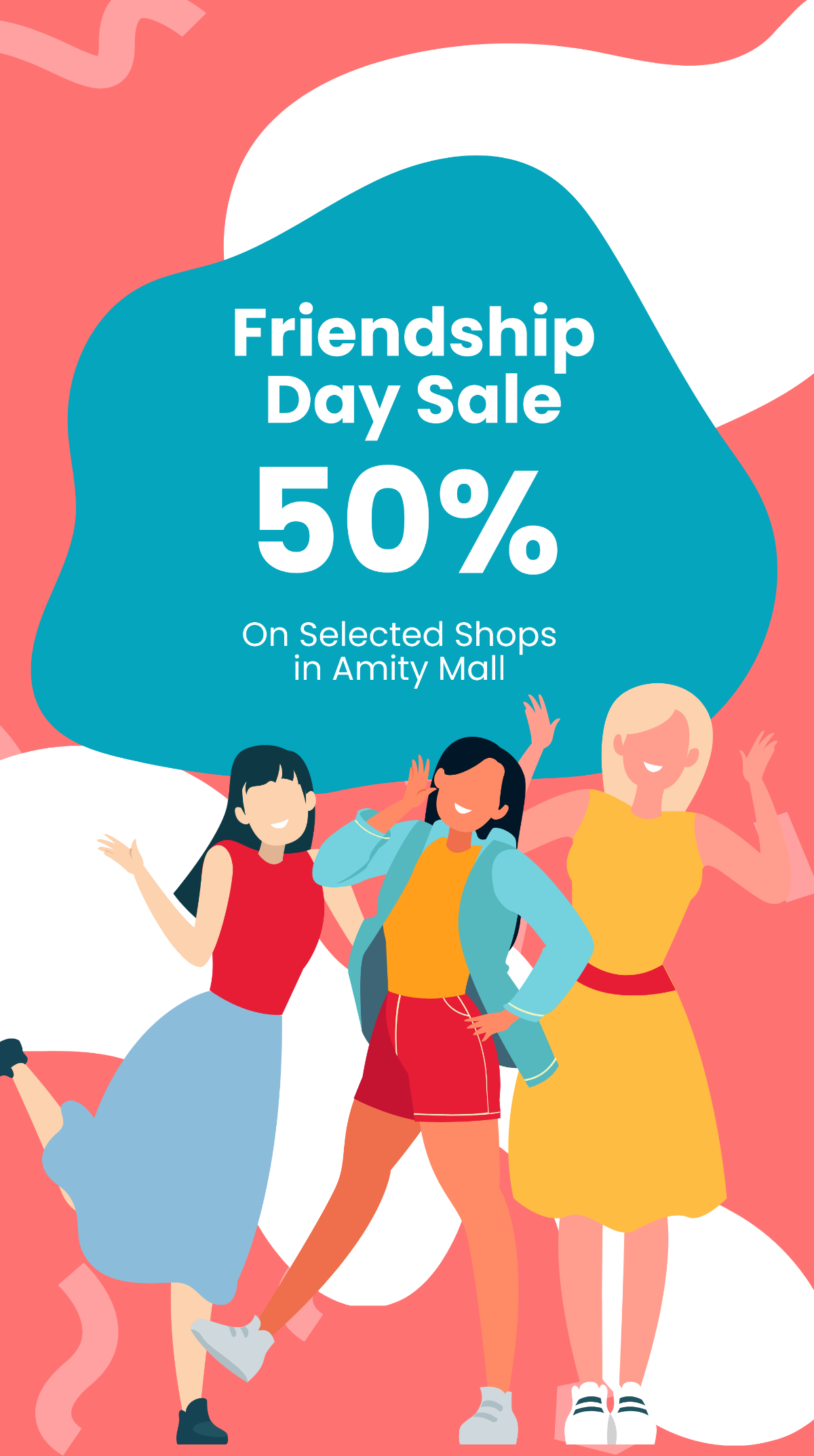 Friendship Day Sale Instagram Story Template