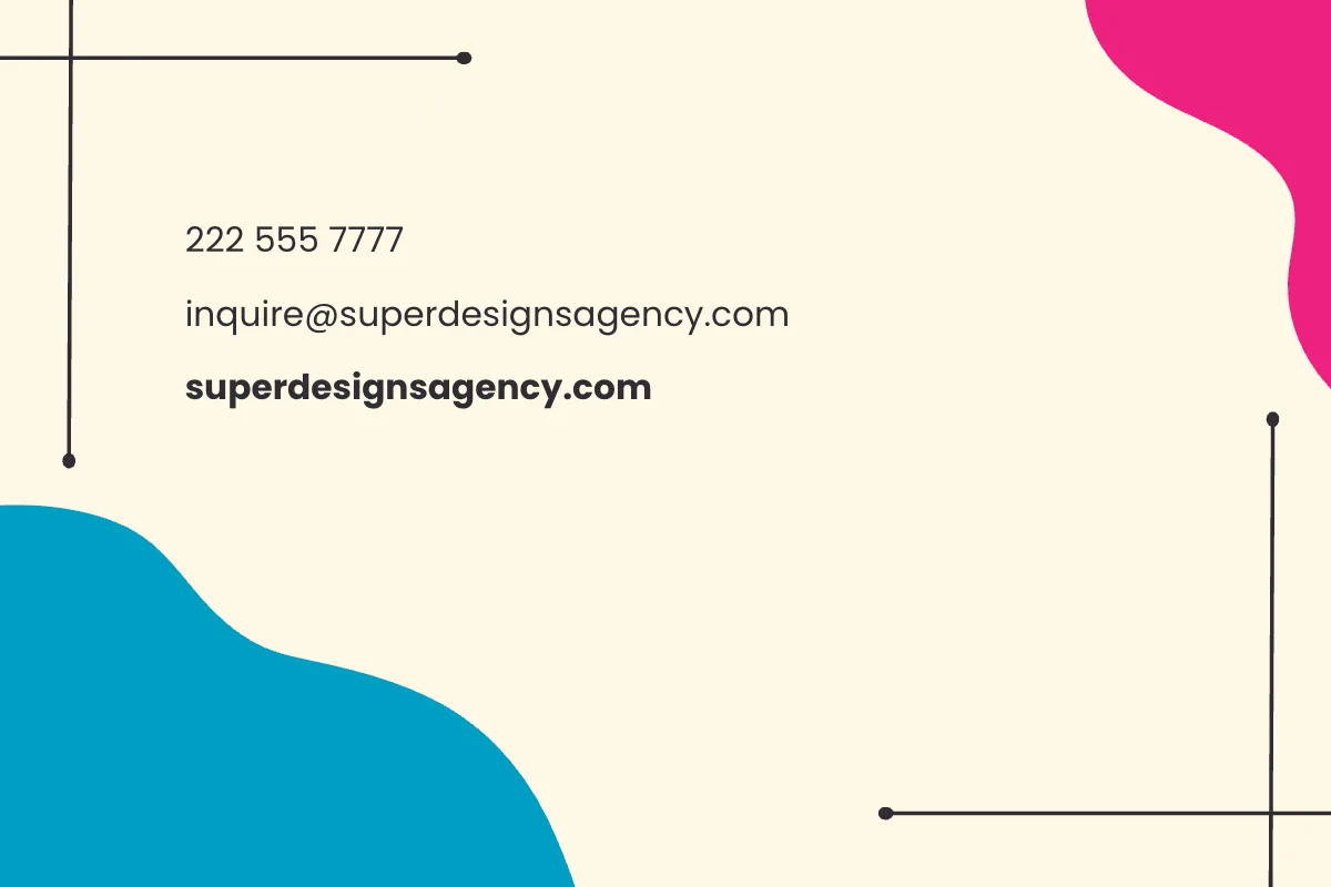 Free Design Rate Card Template to Edit Online