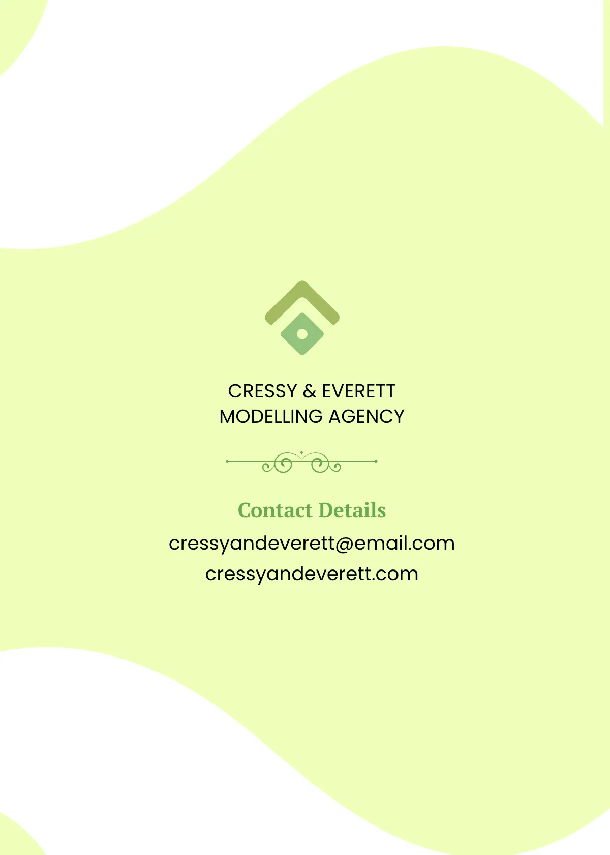 Free Modeling Comp Card Template to Edit Online