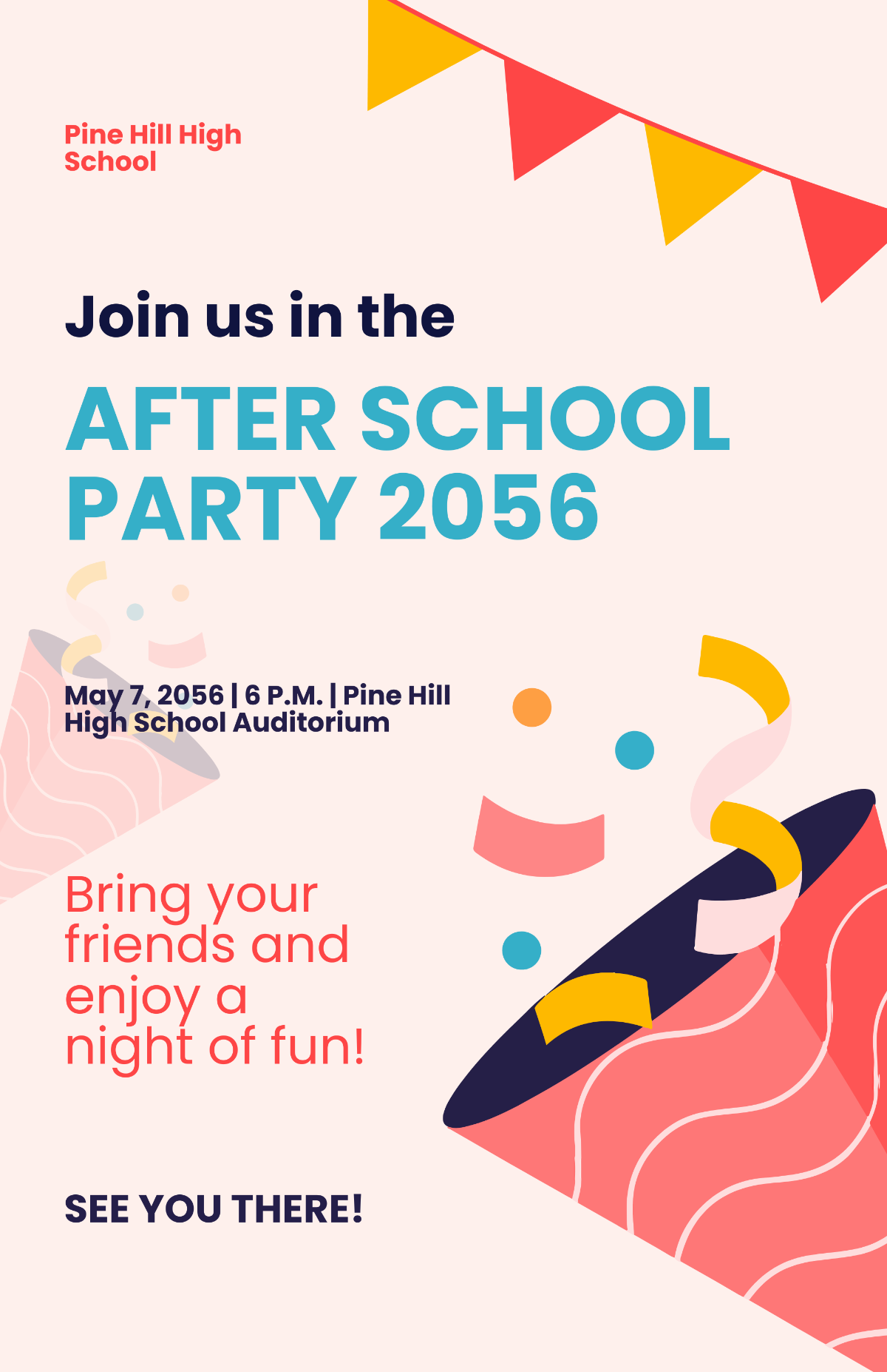 After School Party Poster