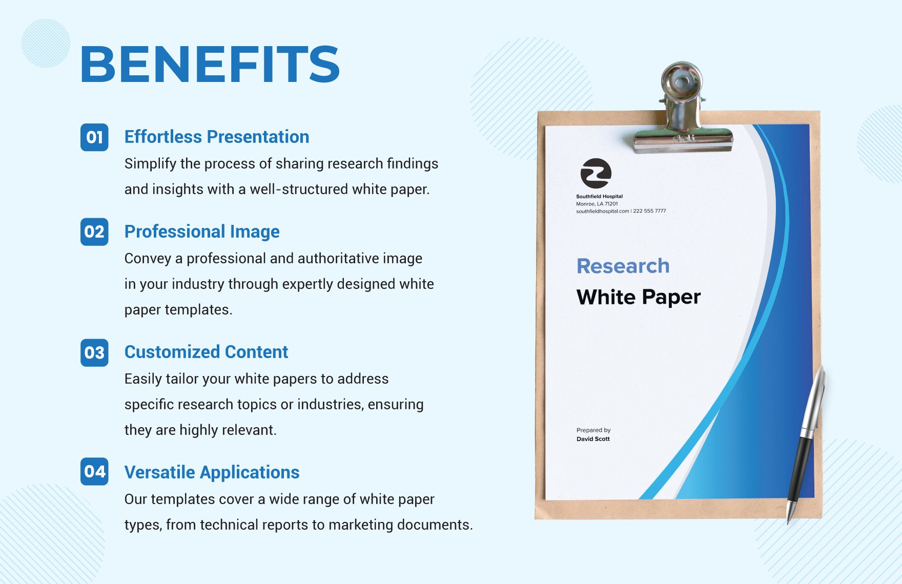 Research White Paper Template