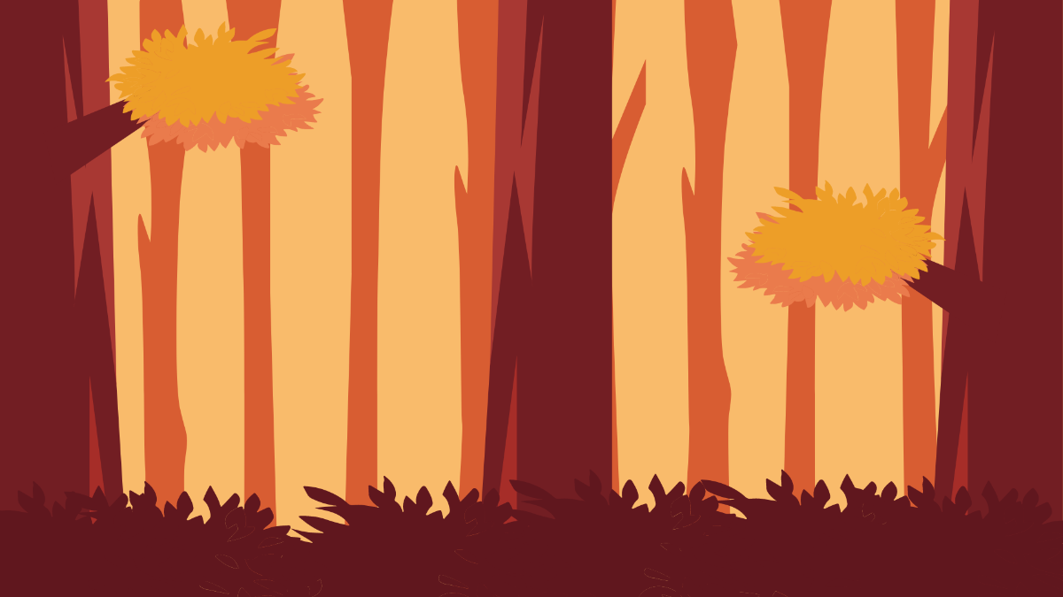 Fall Wood Background Template