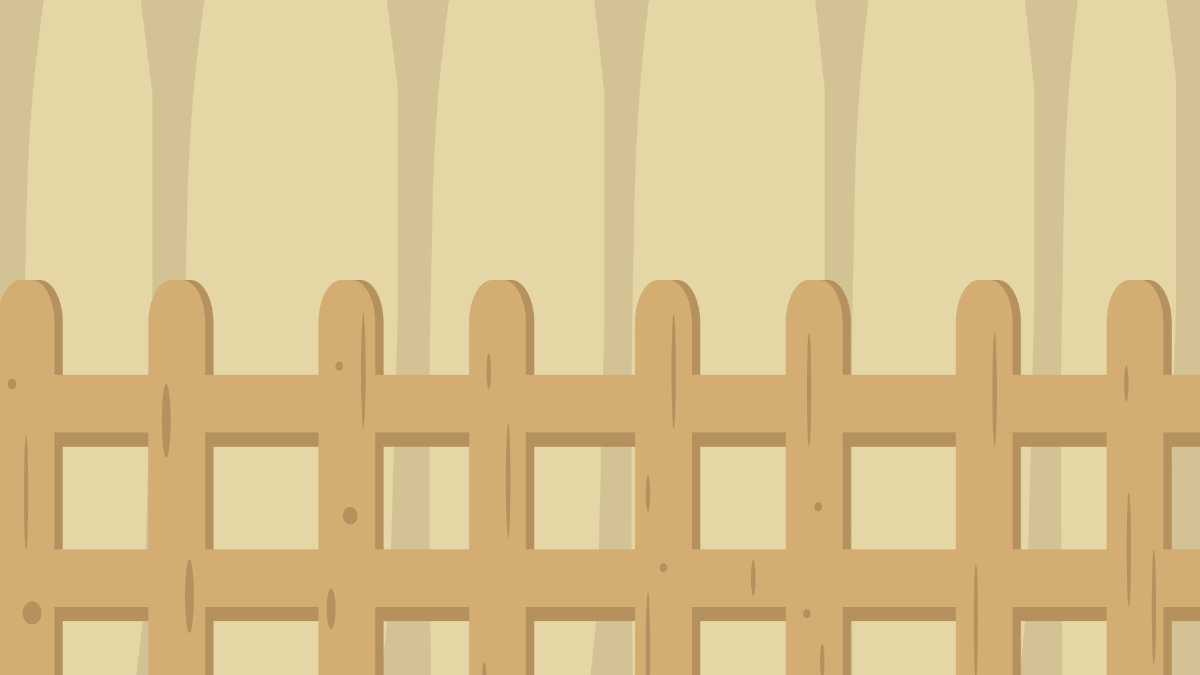 Wood Fence Background Template