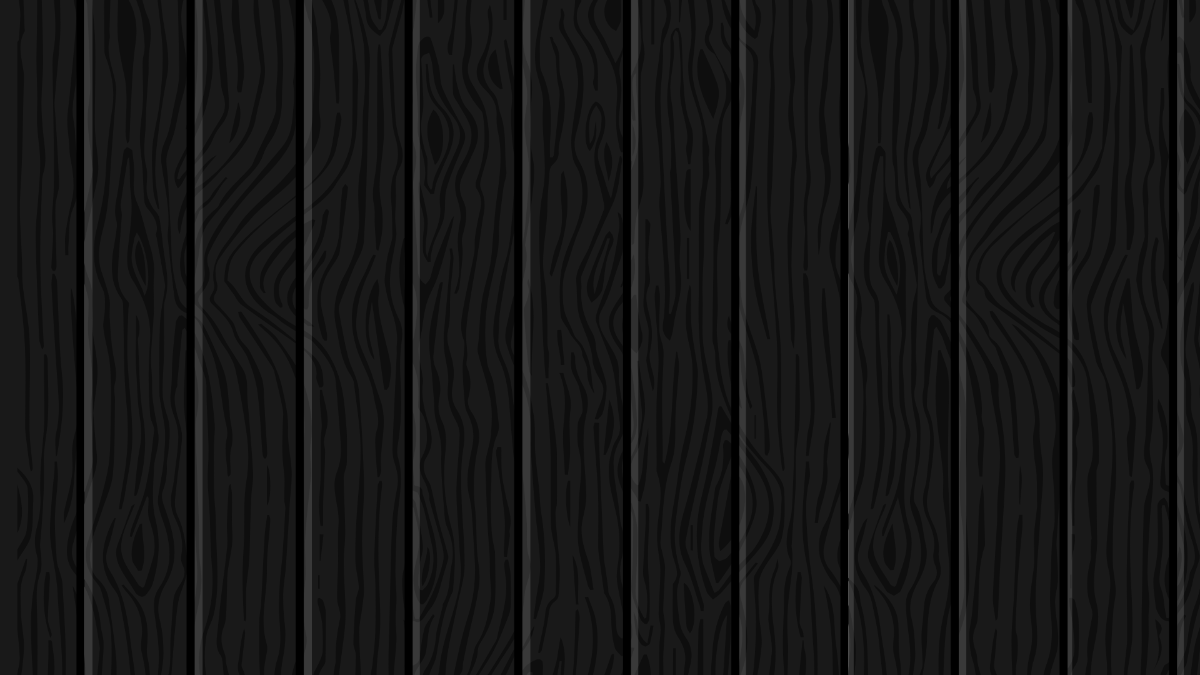 Black Wood Background Template