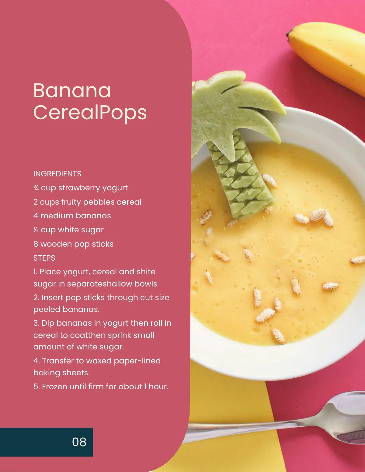 Free Elegant Online Cookbook Template to Edit Online