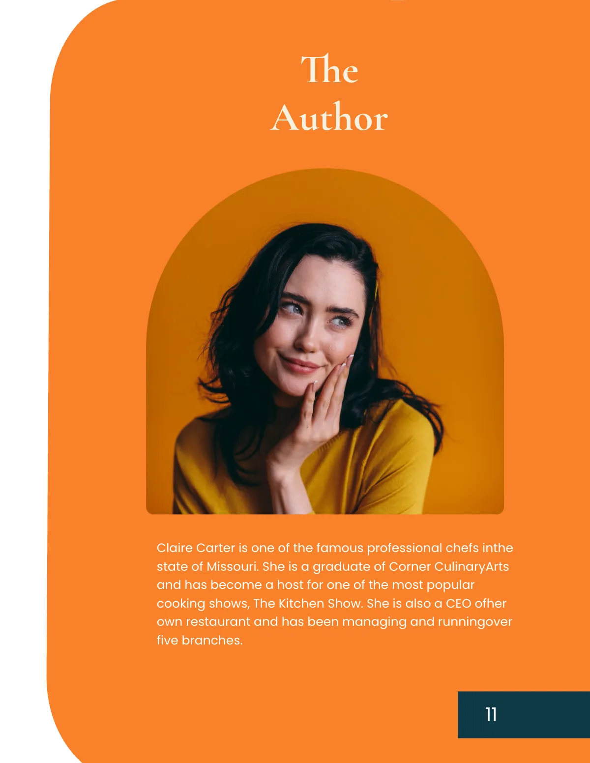 Free Elegant Online Cookbook Template to Edit Online