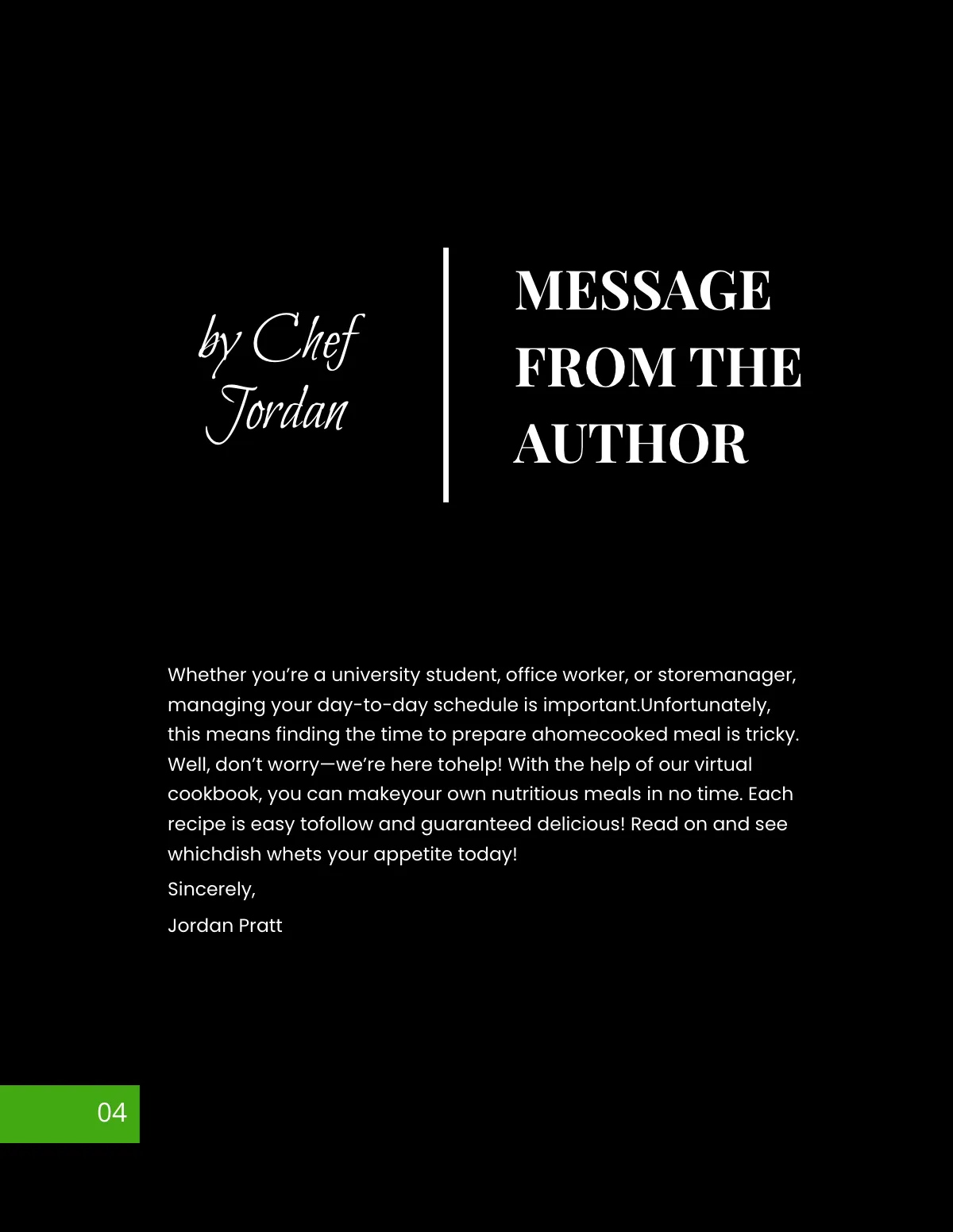 Free Digital Recipe Cookbook Template to Edit Online