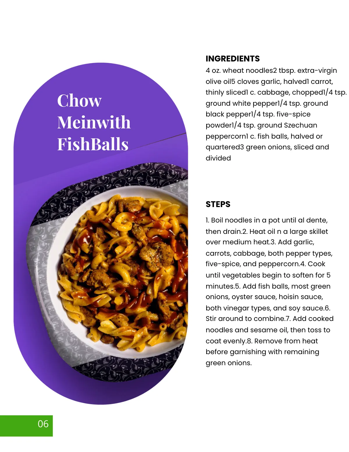 Free Digital Recipe Cookbook Template to Edit Online