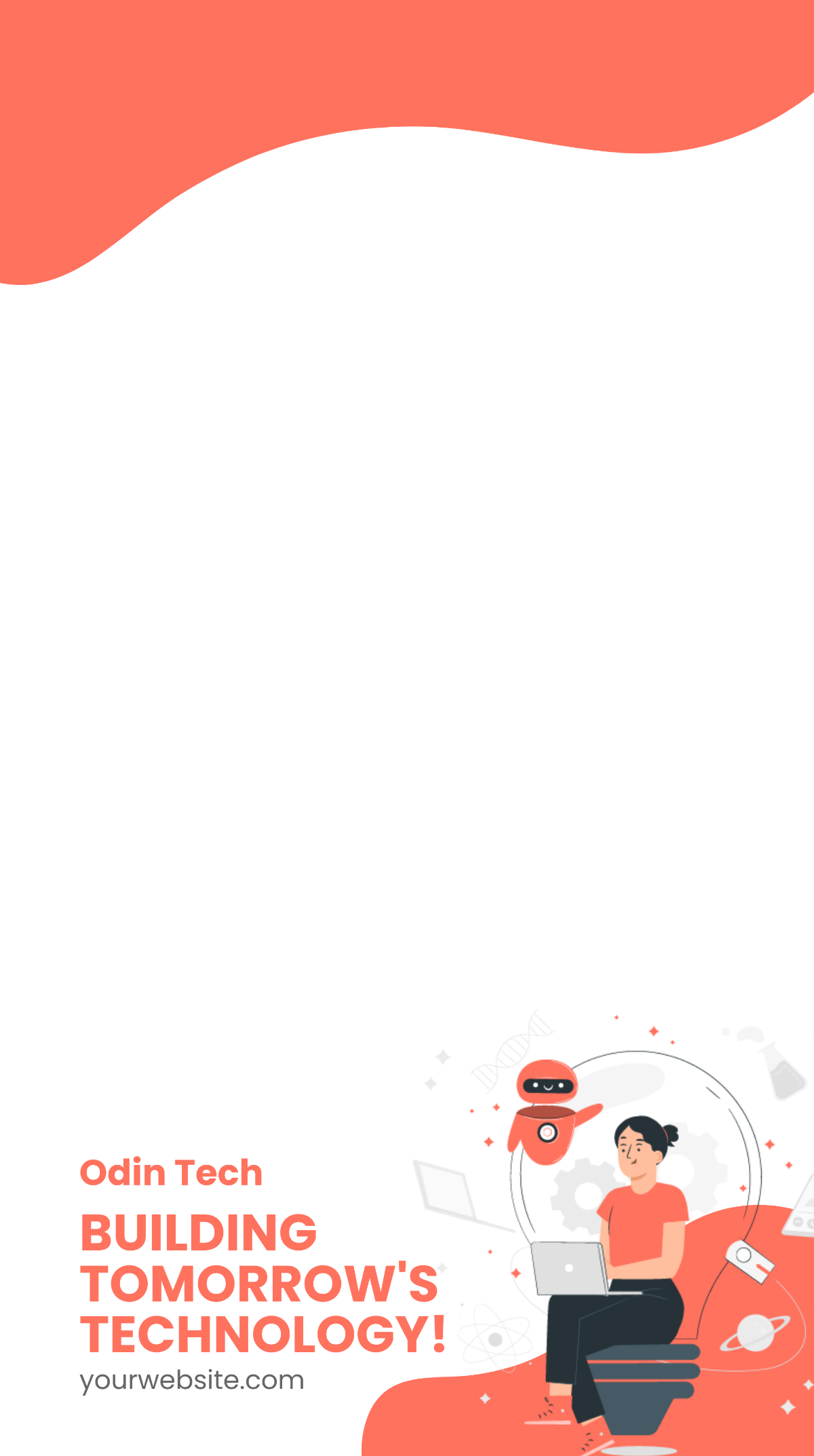 Startup Promotion Snapchat Geofilter Template