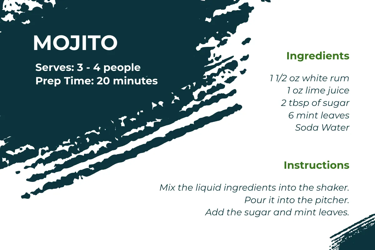 Free Watercolor Kitchen Recipe Card Template to Edit Online