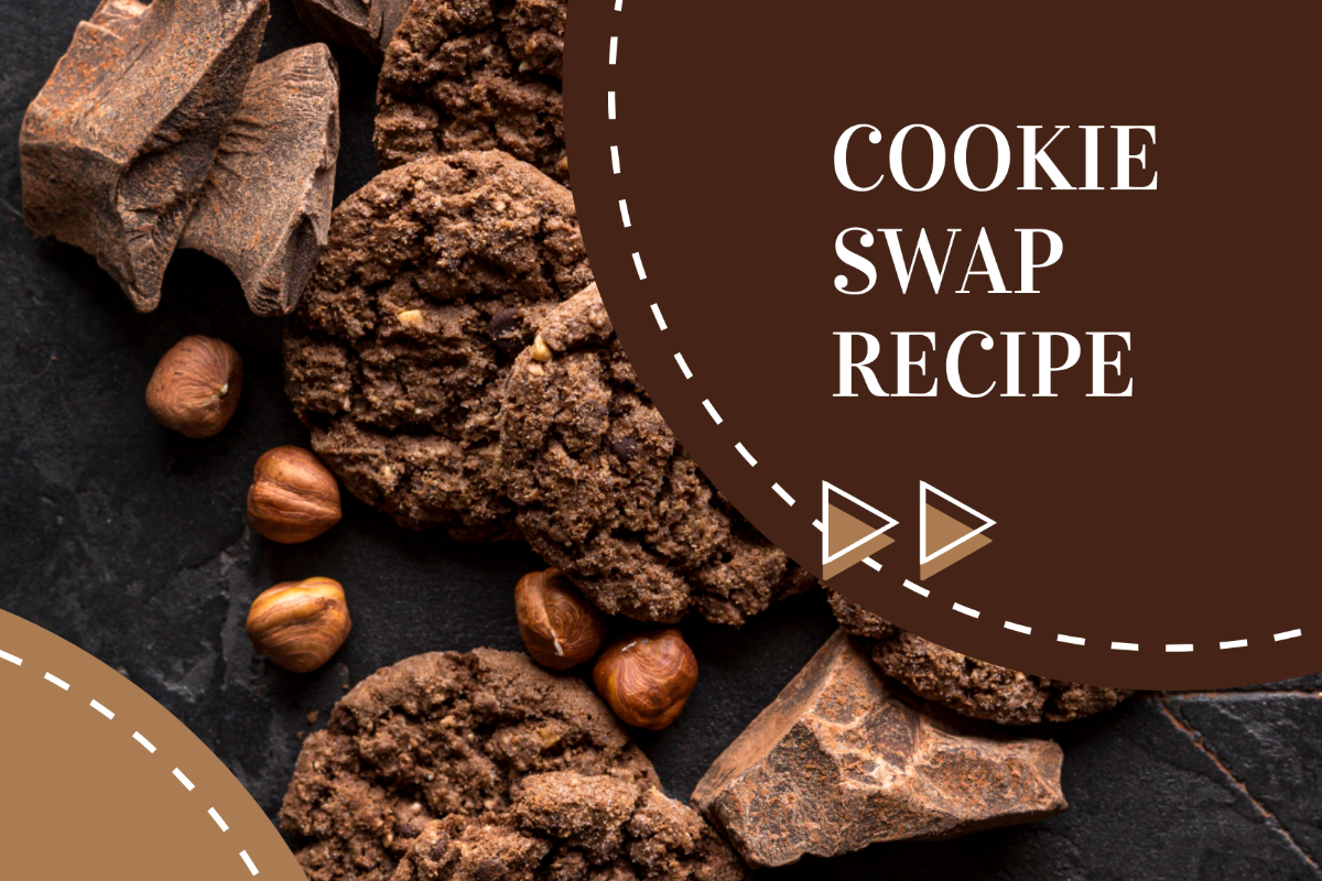 Cookie Swap Recipe Card Template