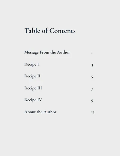 Free Online Vegetarian Cookbook Template to Edit Online