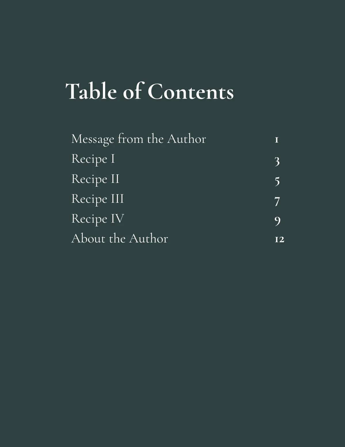 Free Creative Online Cookbook Template to Edit Online