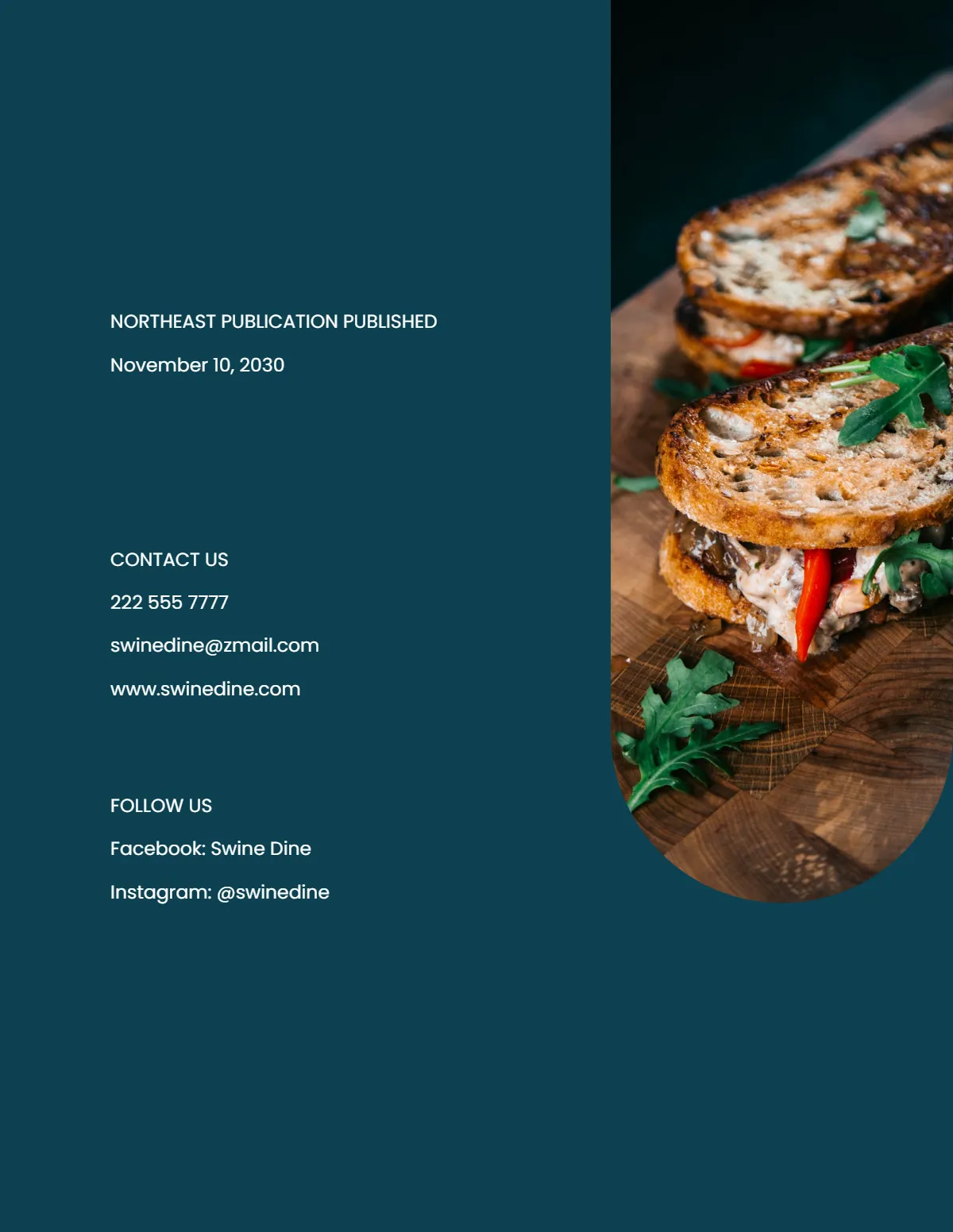 Free Digital Kitchen Cookbook Template to Edit Online