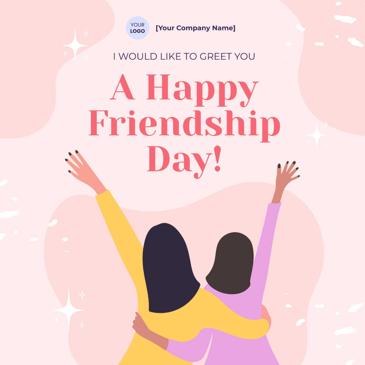 Happy Friendship Day Instagram Post