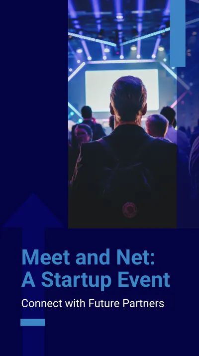 Free Startup Event Instagram Story Template to Edit Online