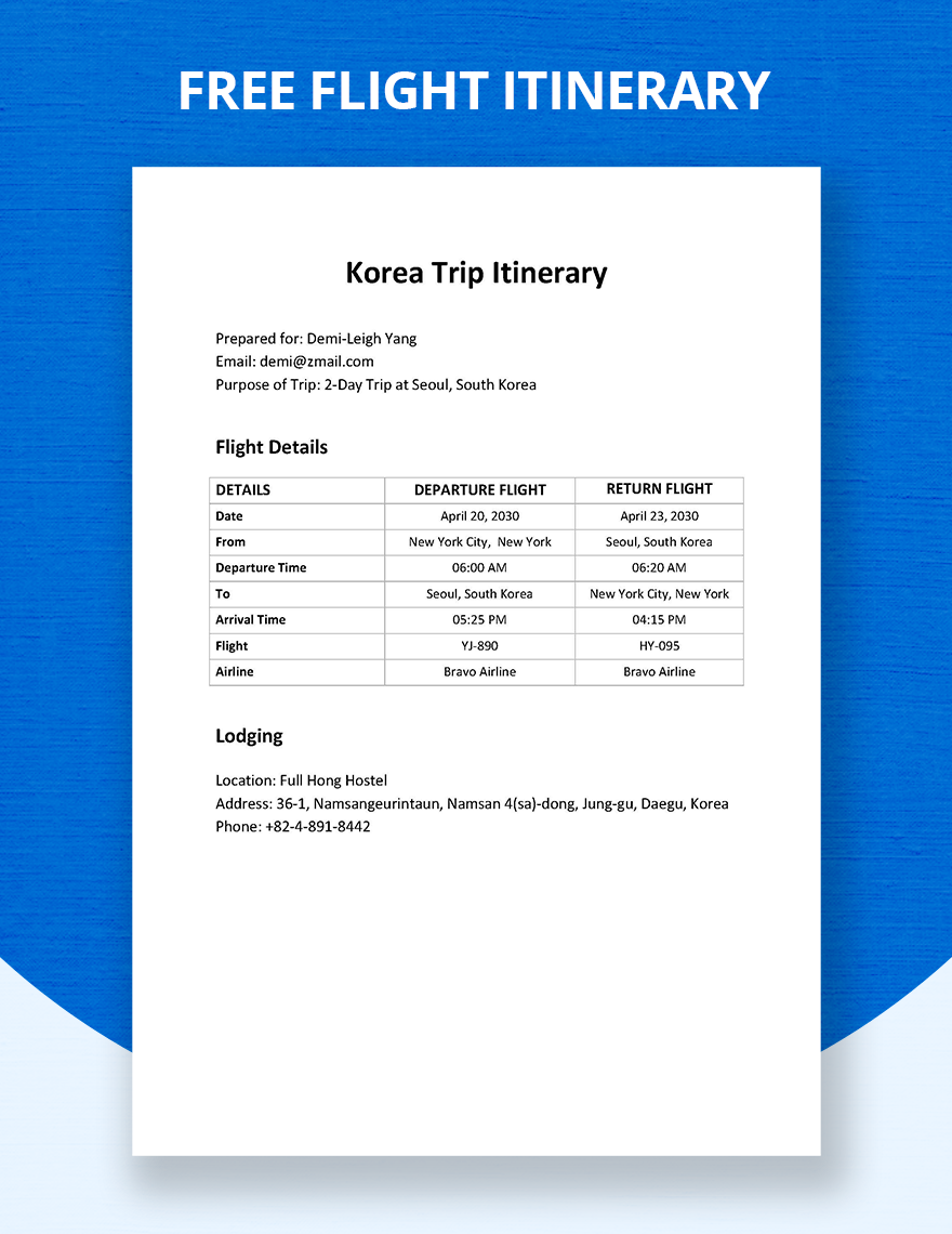 6-travel-itinerary-templates-word-excel-templates
