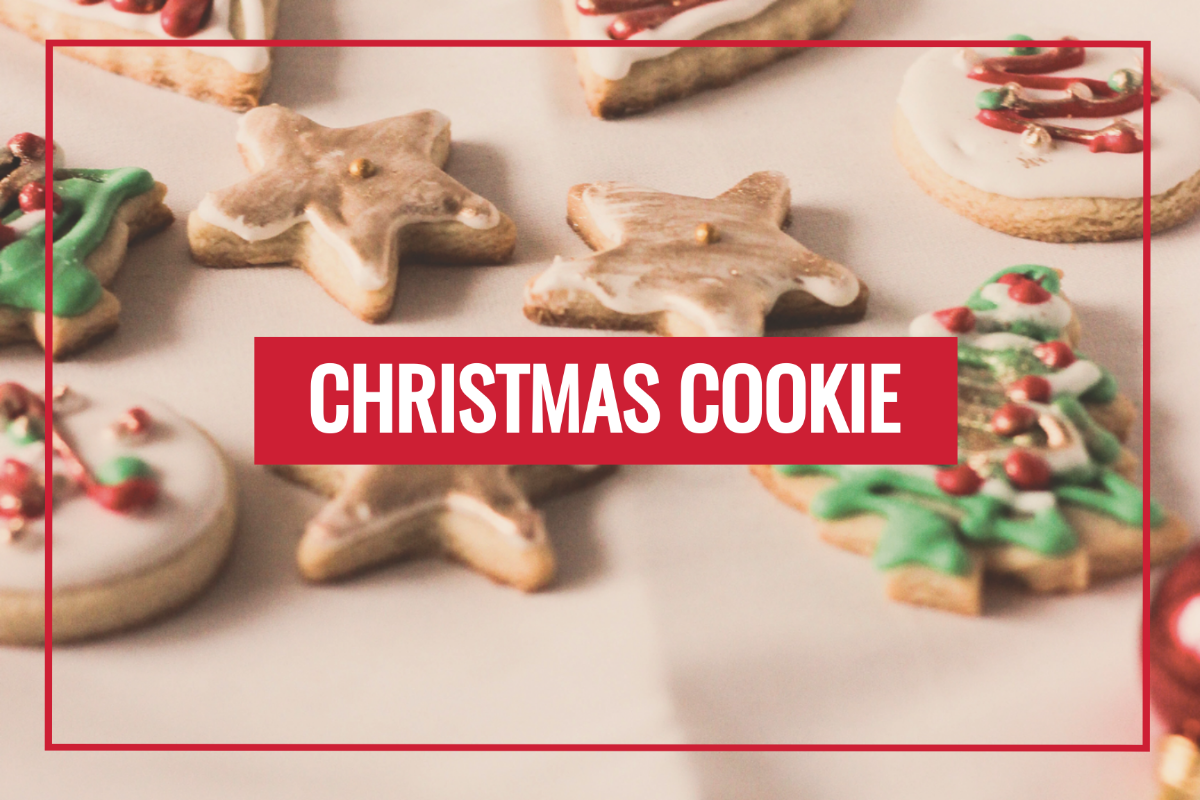 Christmas Cookie Recipe Card
