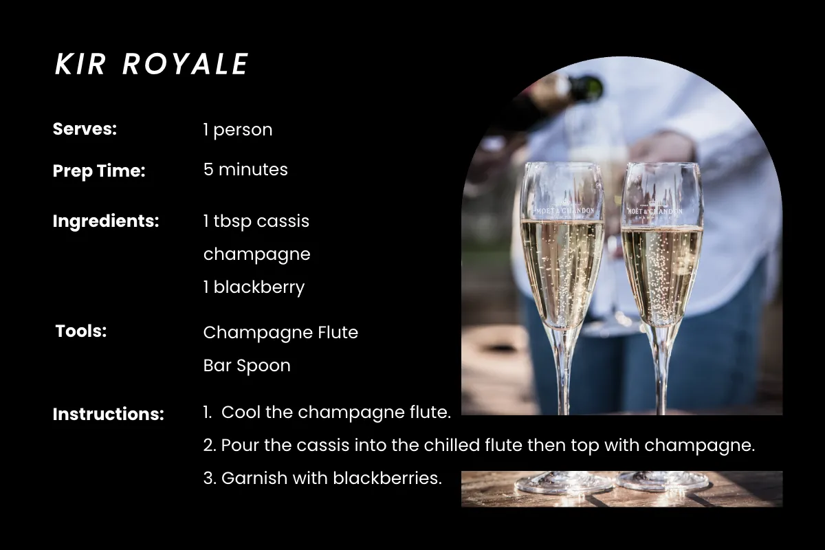 Free Classic Drink Recipe Card Template to Edit Online