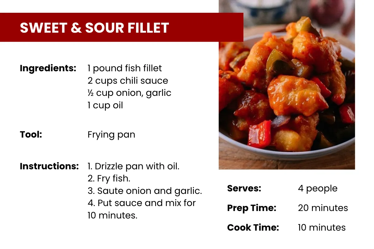 Free Professional Restaurant Recipe Card Template to Edit Online