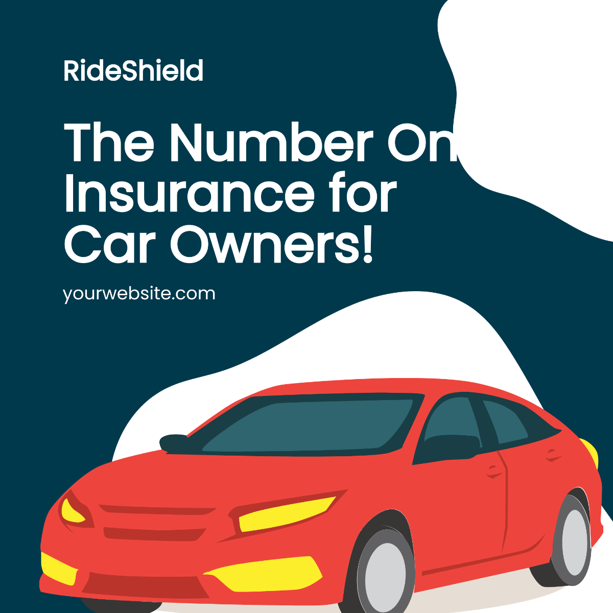Car Insurance Instagram Post Template