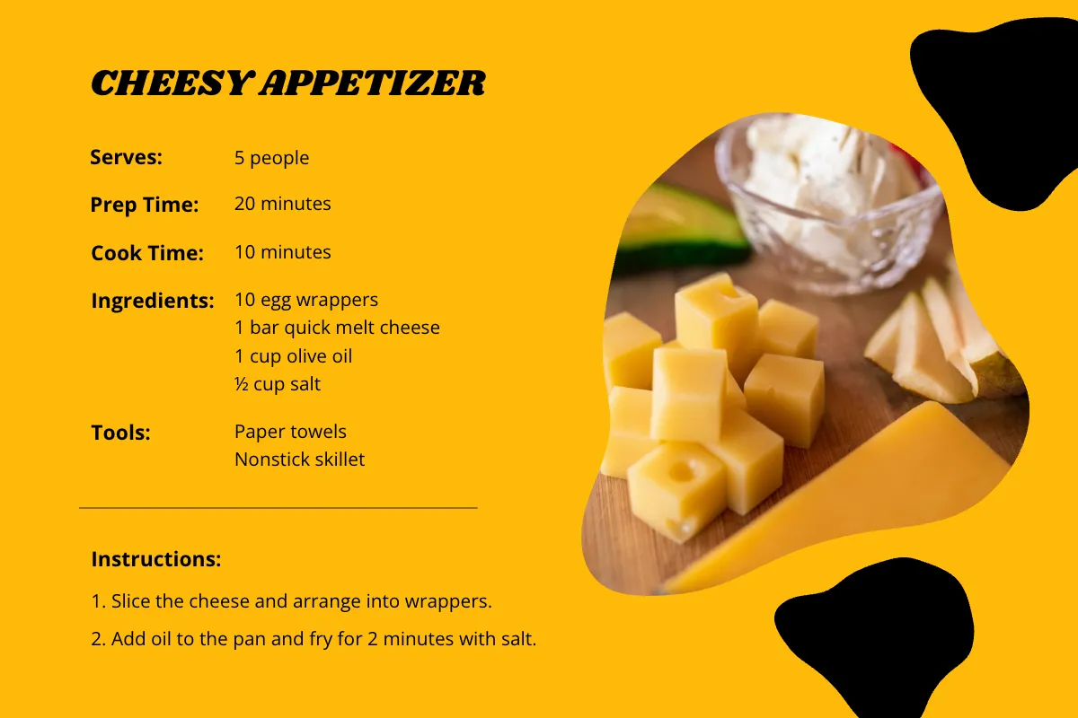 Free Restaurant Recipe Card Template to Edit Online