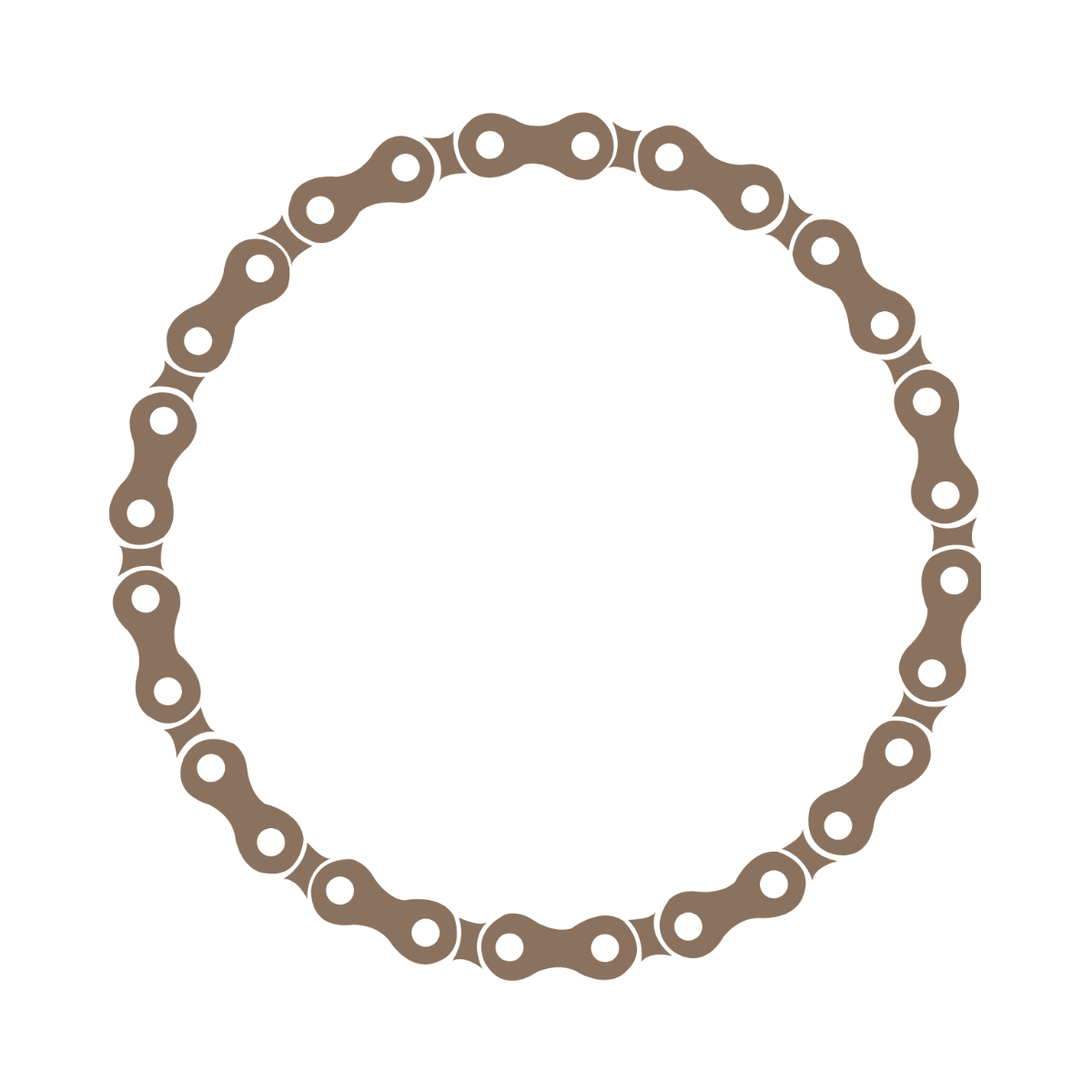 Chain Circle clipart Template