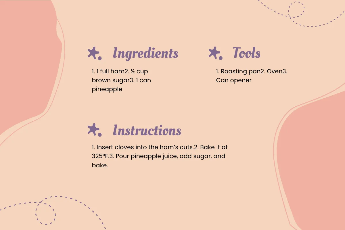 Free Vintage Looking Recipe Card Template to Edit Online