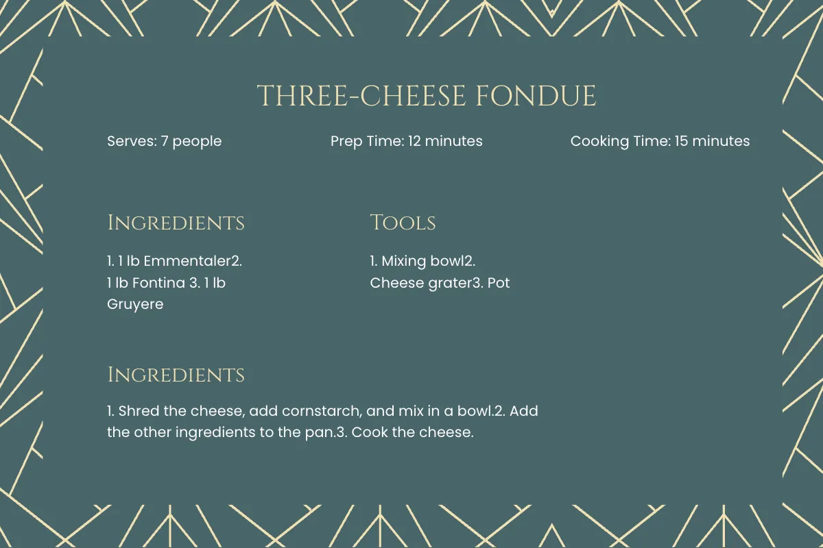 Free Digital Vintage Recipe Card Template to Edit Online