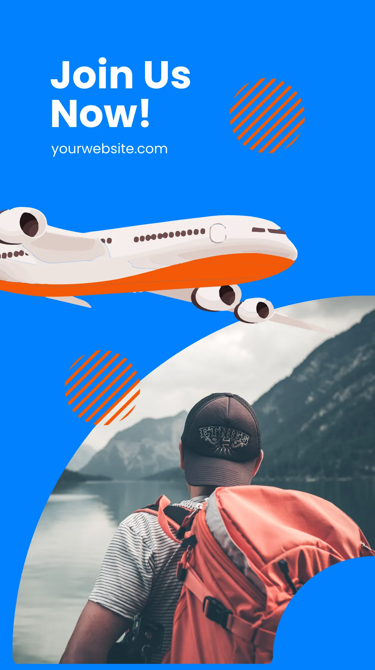 Free Travel Insurance Instagram Story Template to Edit Online