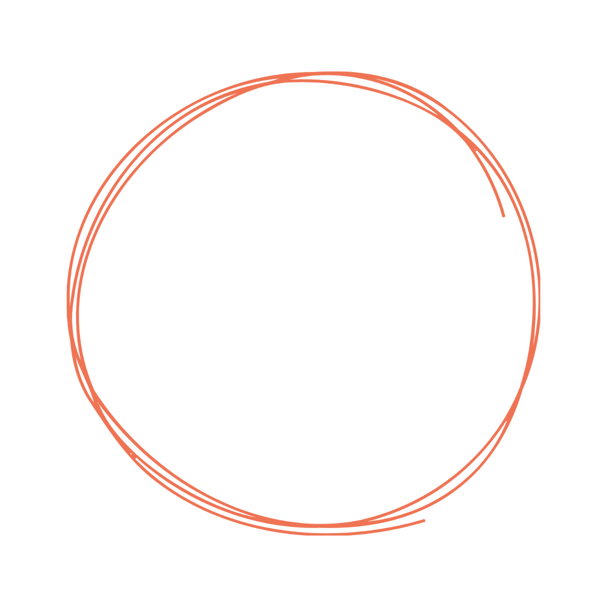 Circle Outline clipart Template