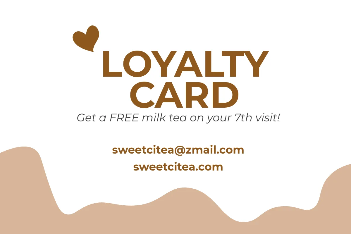Free Loyalty Reward Card Template to Edit Online
