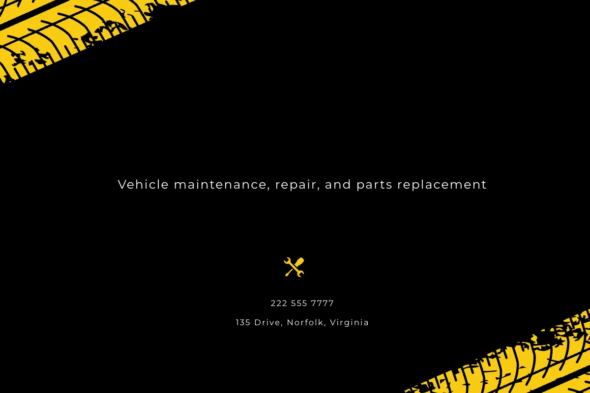 Free Car Service Card Template to Edit Online