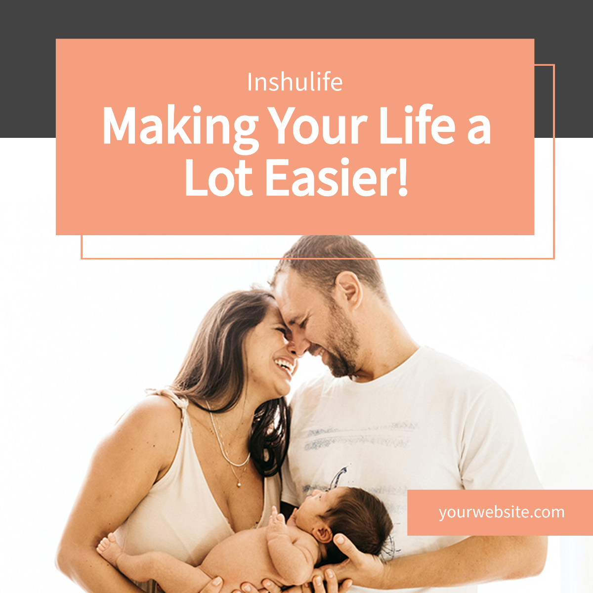 Life Insurance Instagram Post Template
