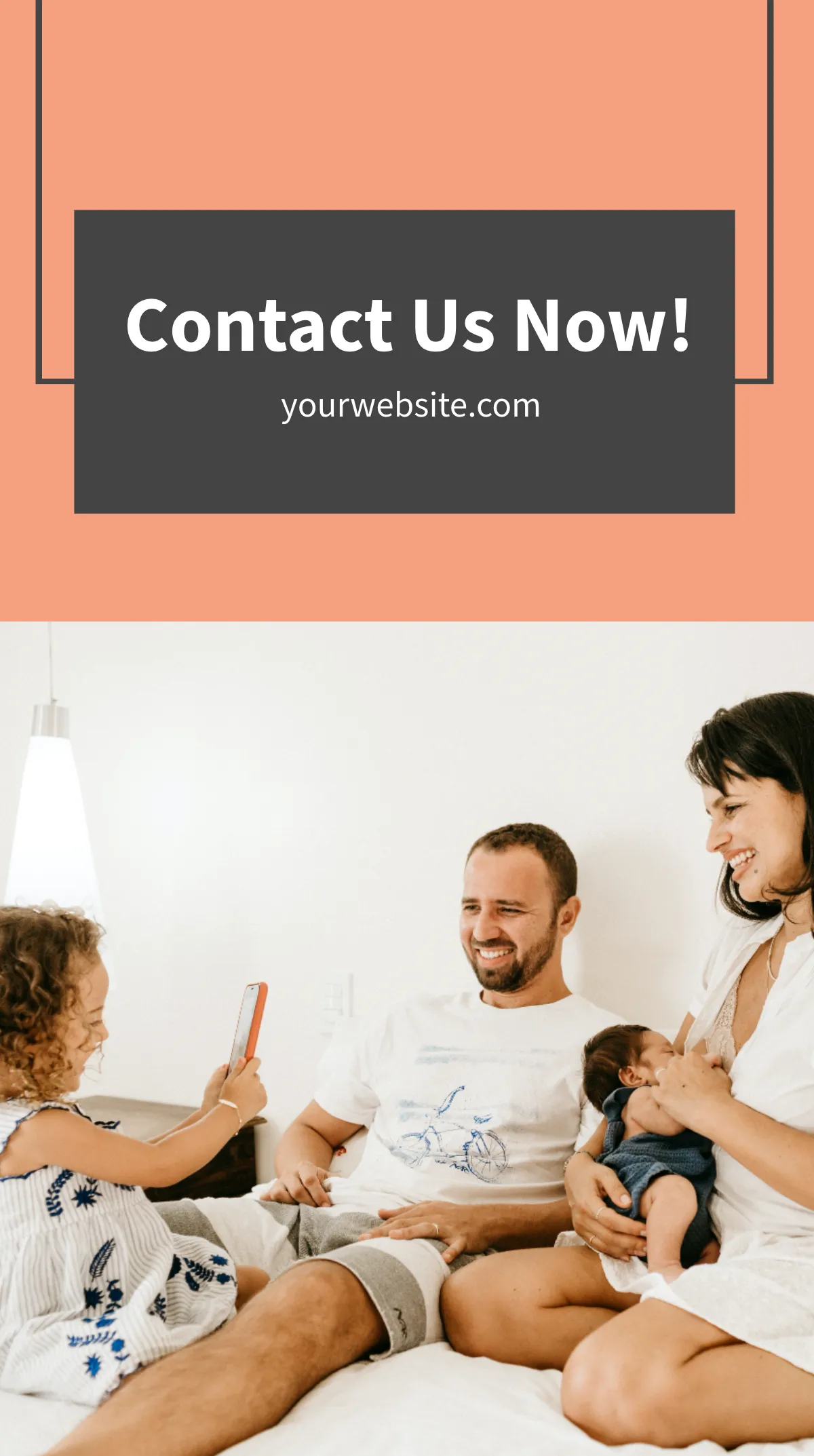 Free Life Insurance Instagram Story Template to Edit Online