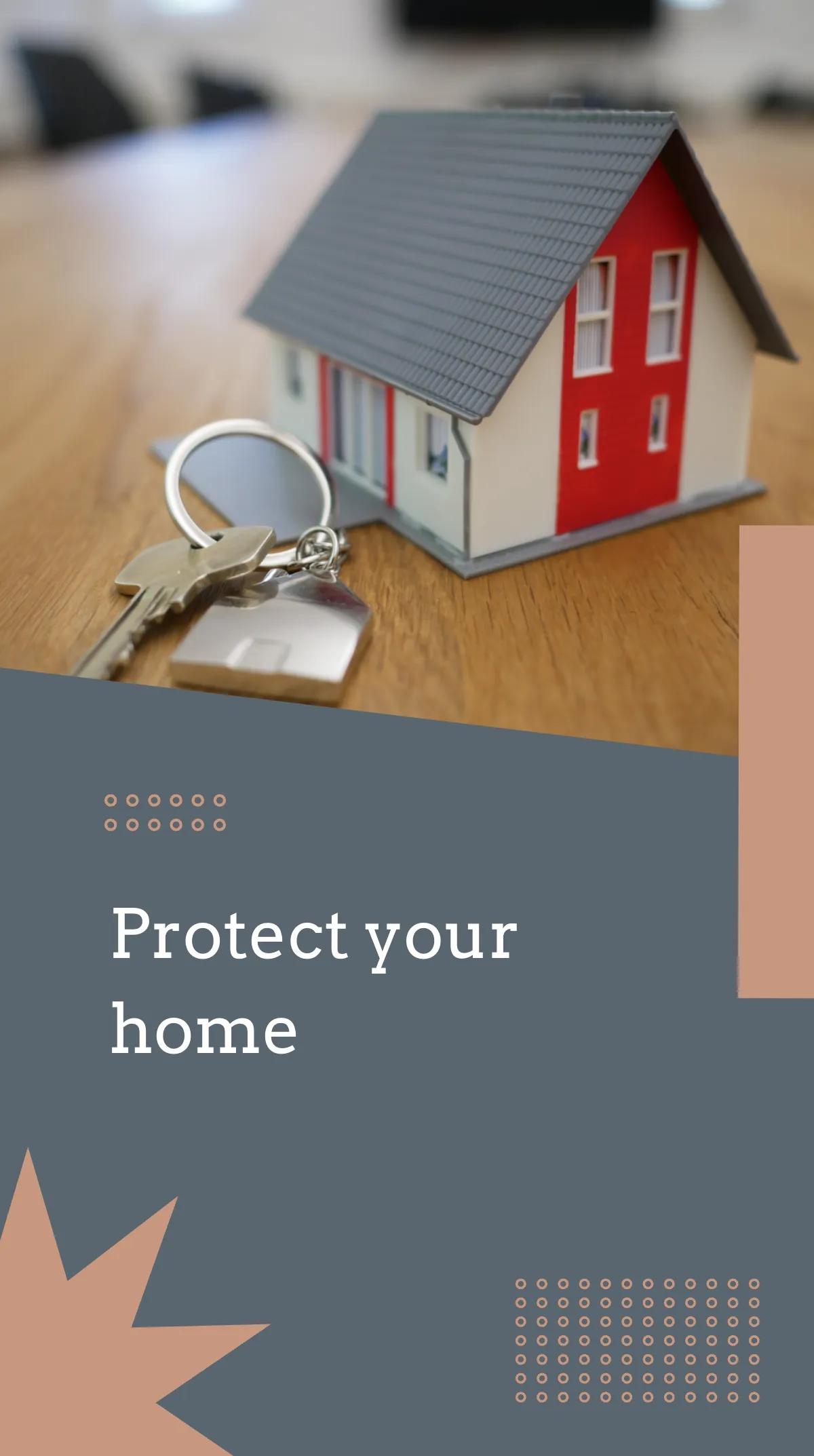 Free Home Insurance Instagram Story Template to Edit Online