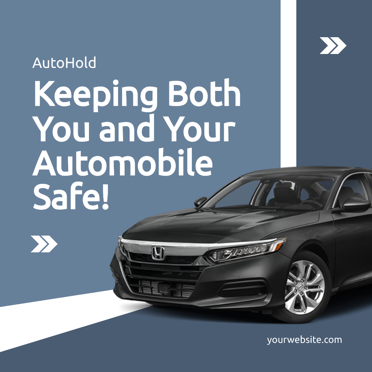 Auto Insurance Instagram Post Template
