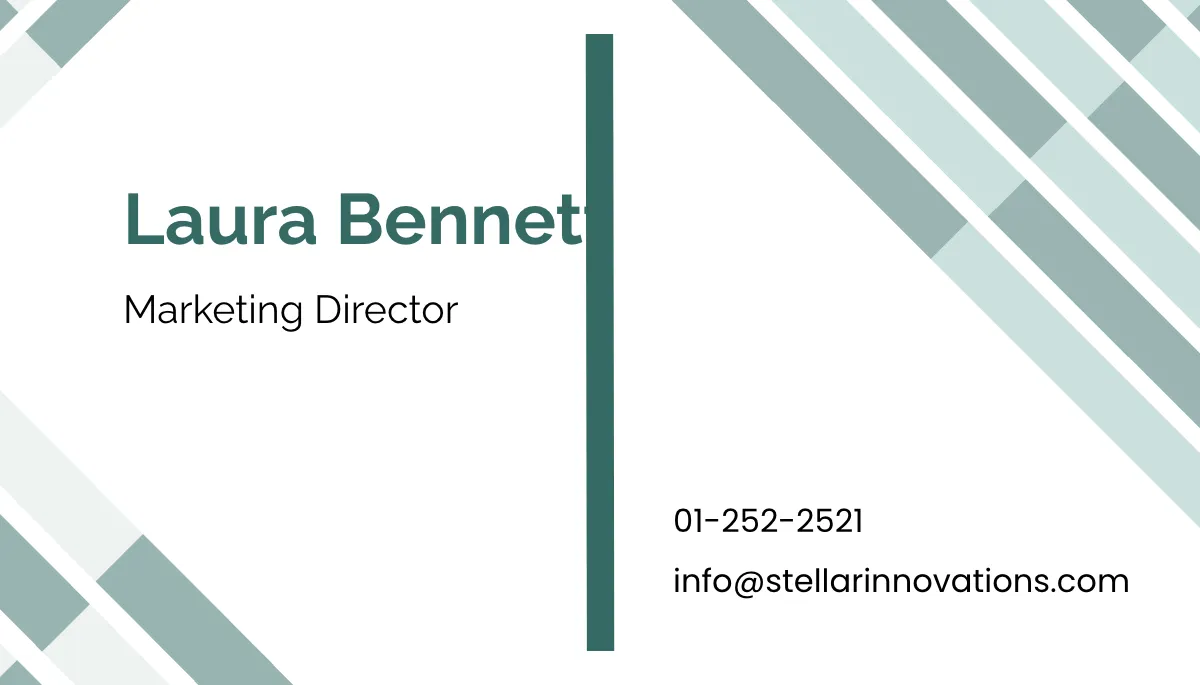 Free Calling Card Template to Edit Online
