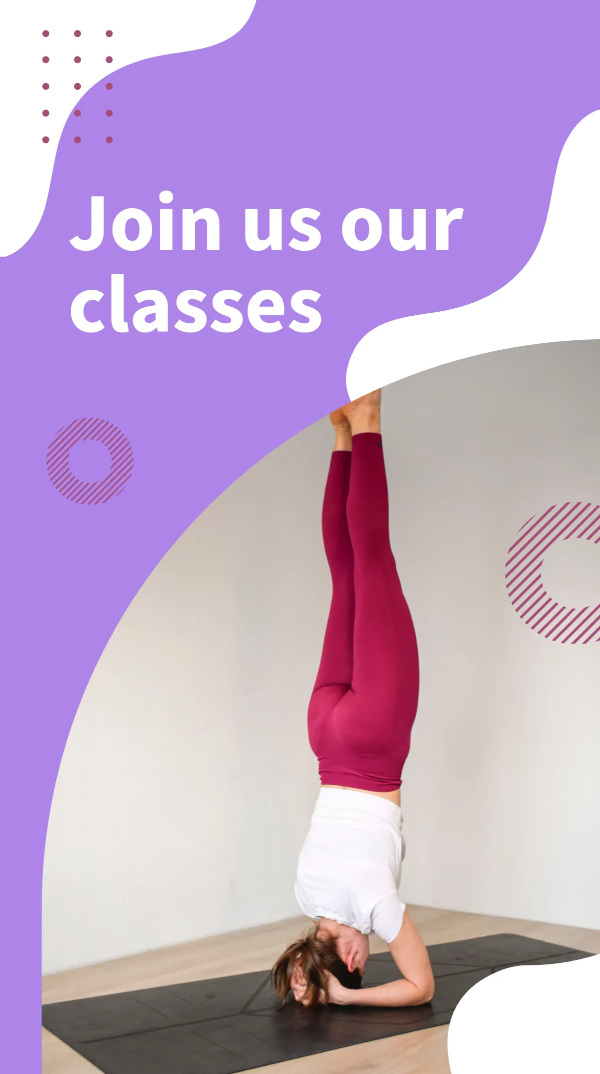 Free Yoga Instagram Story Ad Template to Edit Online