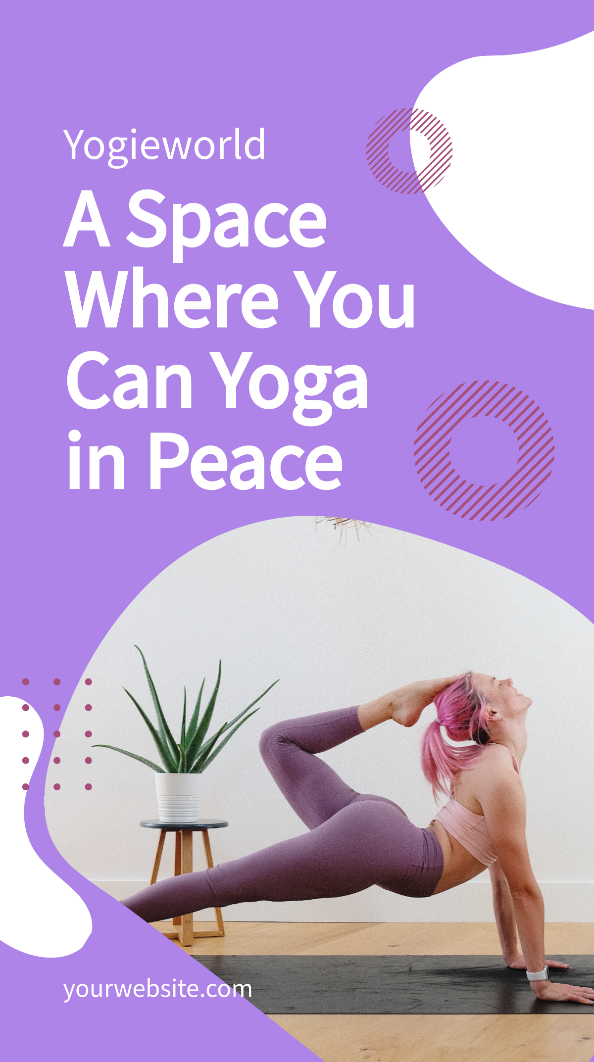 Free Yoga Instagram Story Ad Template