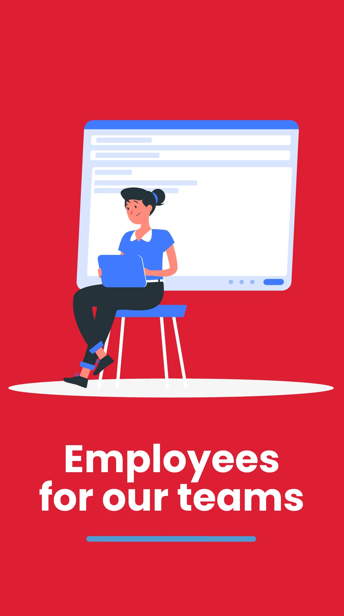 Free Hiring Instagram Story Ad Template to Edit Online