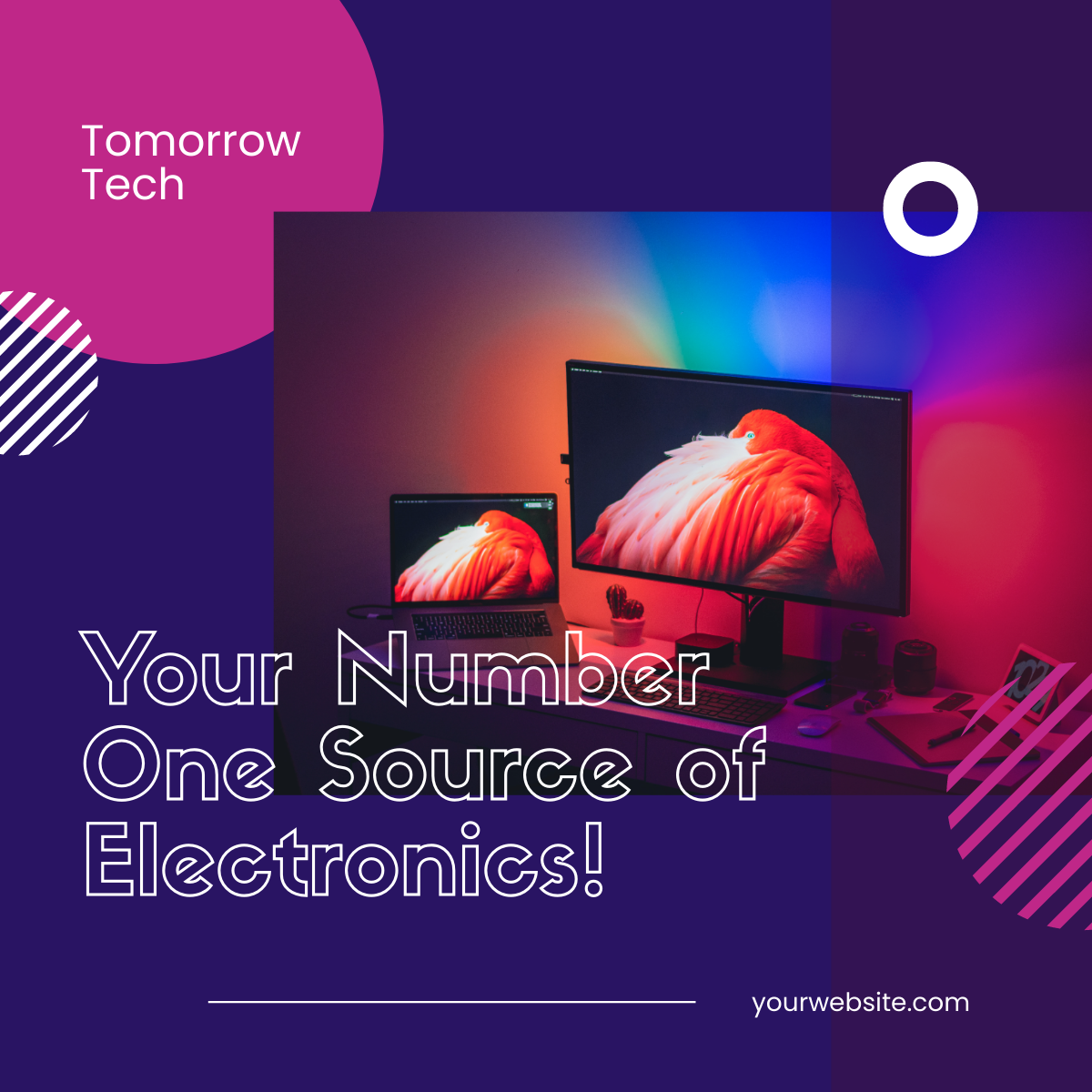 Electronics Facebook Feed Ad Template