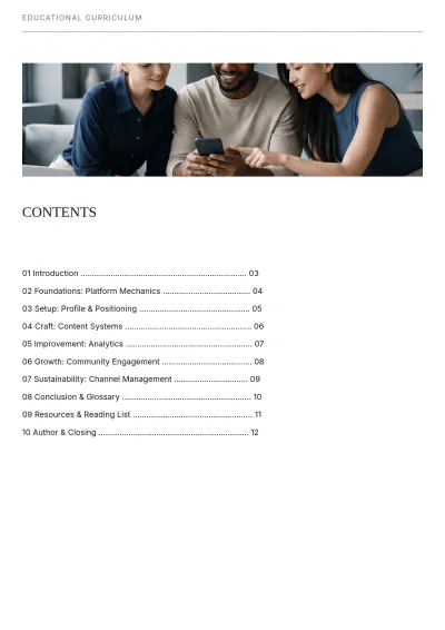 Free Social Media Marketing eBook Template to Edit Online