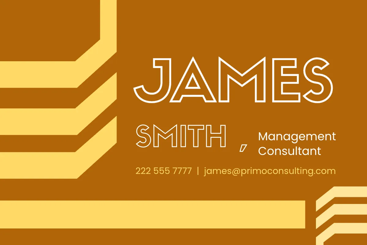 Free Persona Calling Card Template to Edit Online