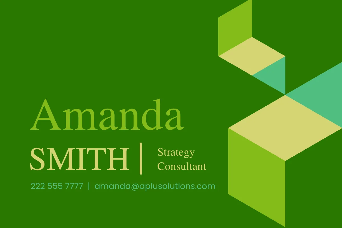 Free Sample Calling Card Template to Edit Online