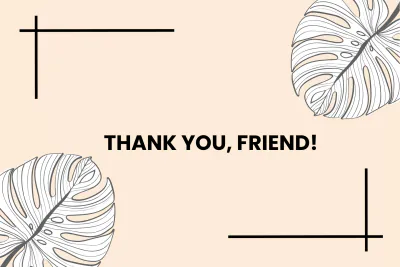 Free Sample Digital Friendship Card Template to Edit Online