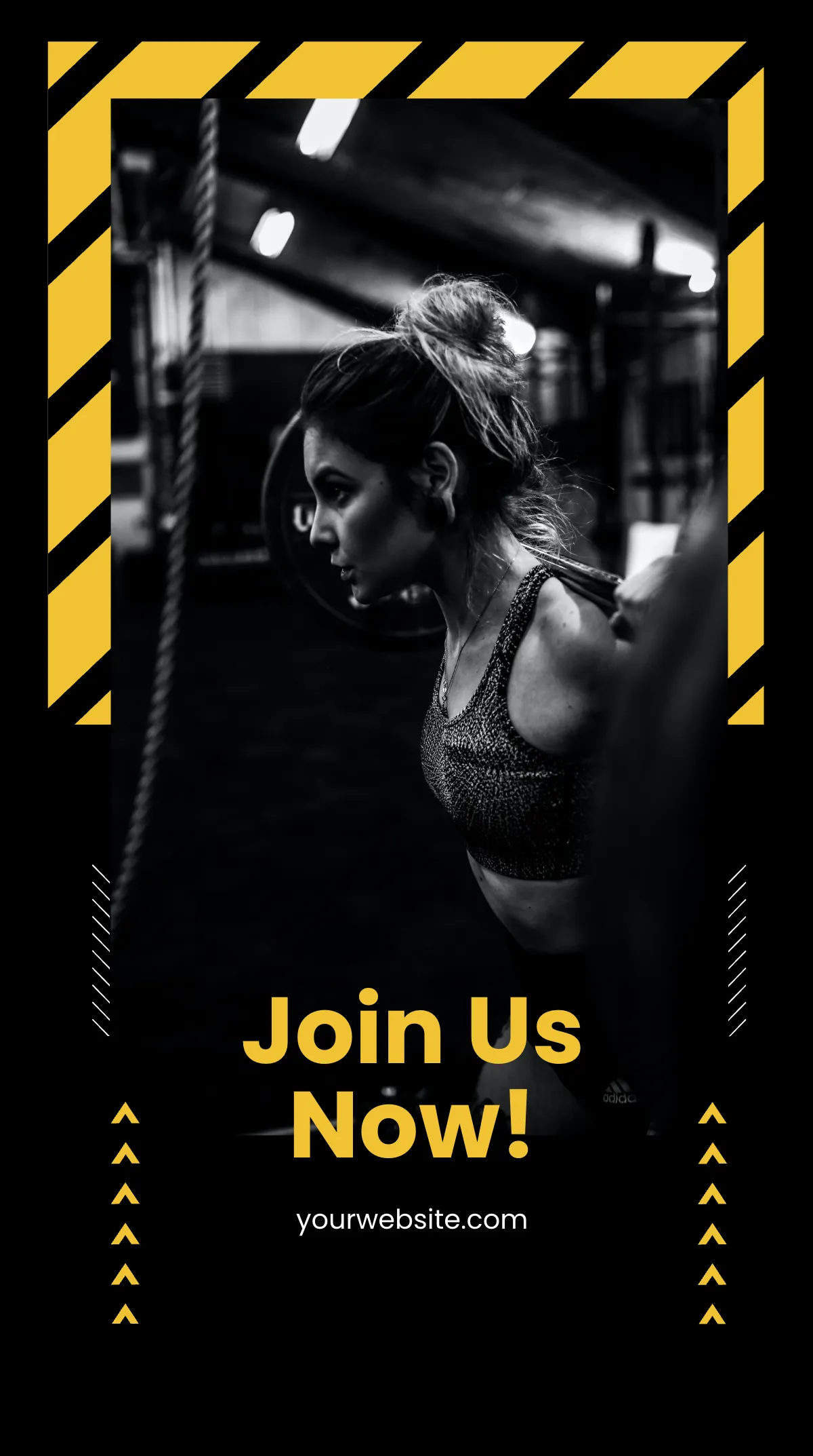 Free Fitness Instagram Story Ad Template to Edit Online