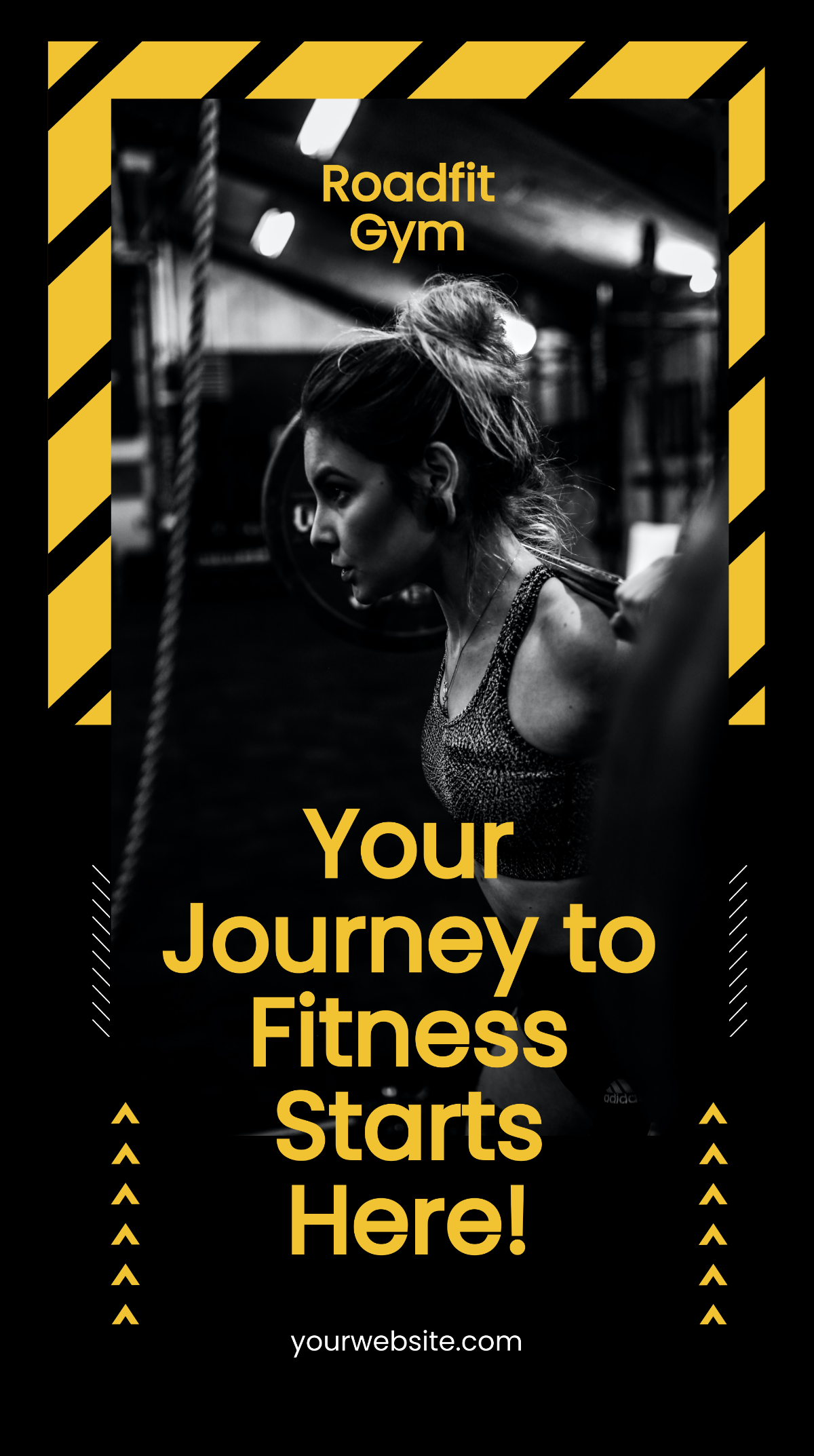 Fitness Instagram Story Ad Template