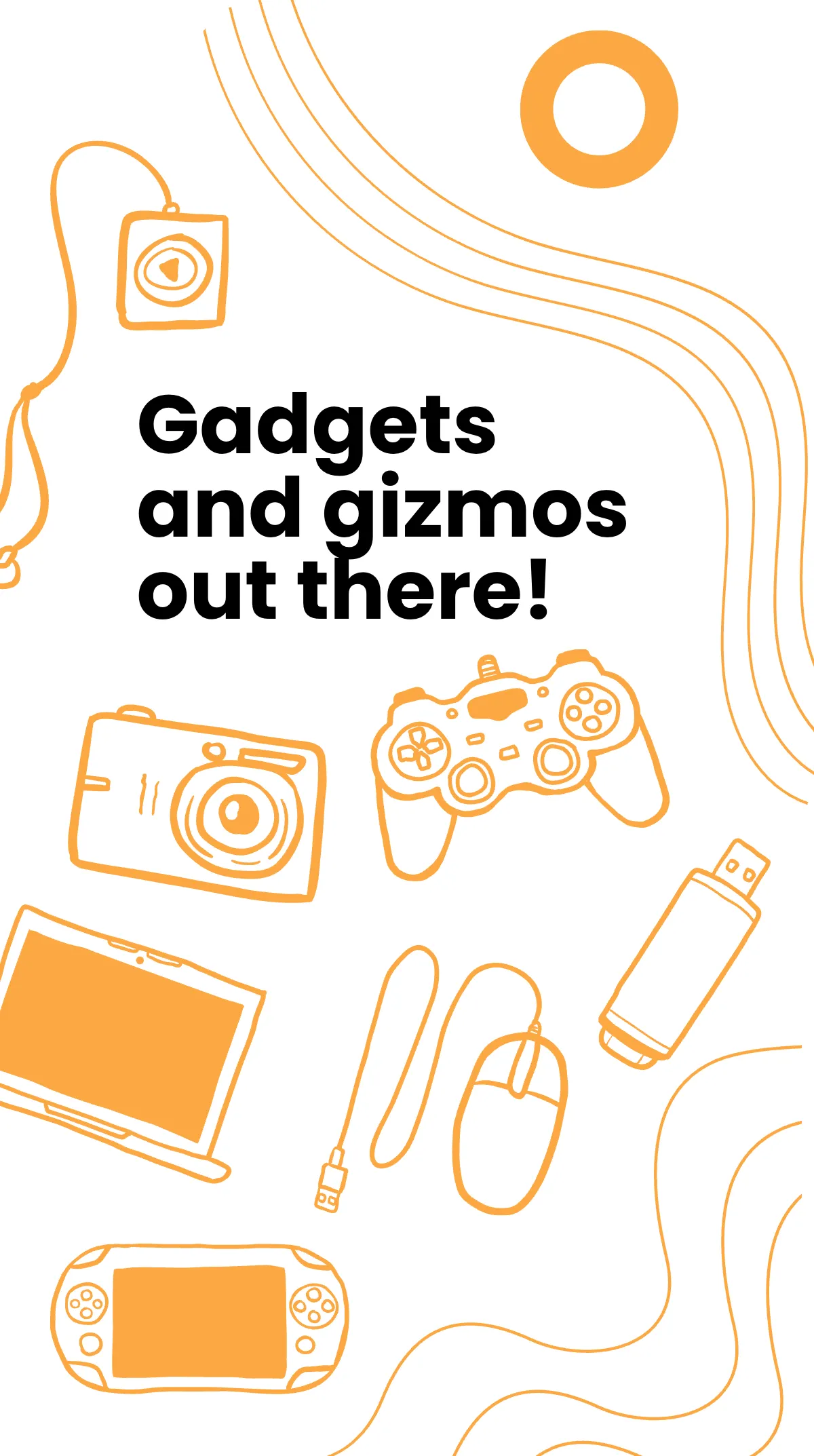 Free Electronics Instagram Story Ad Template to Edit Online