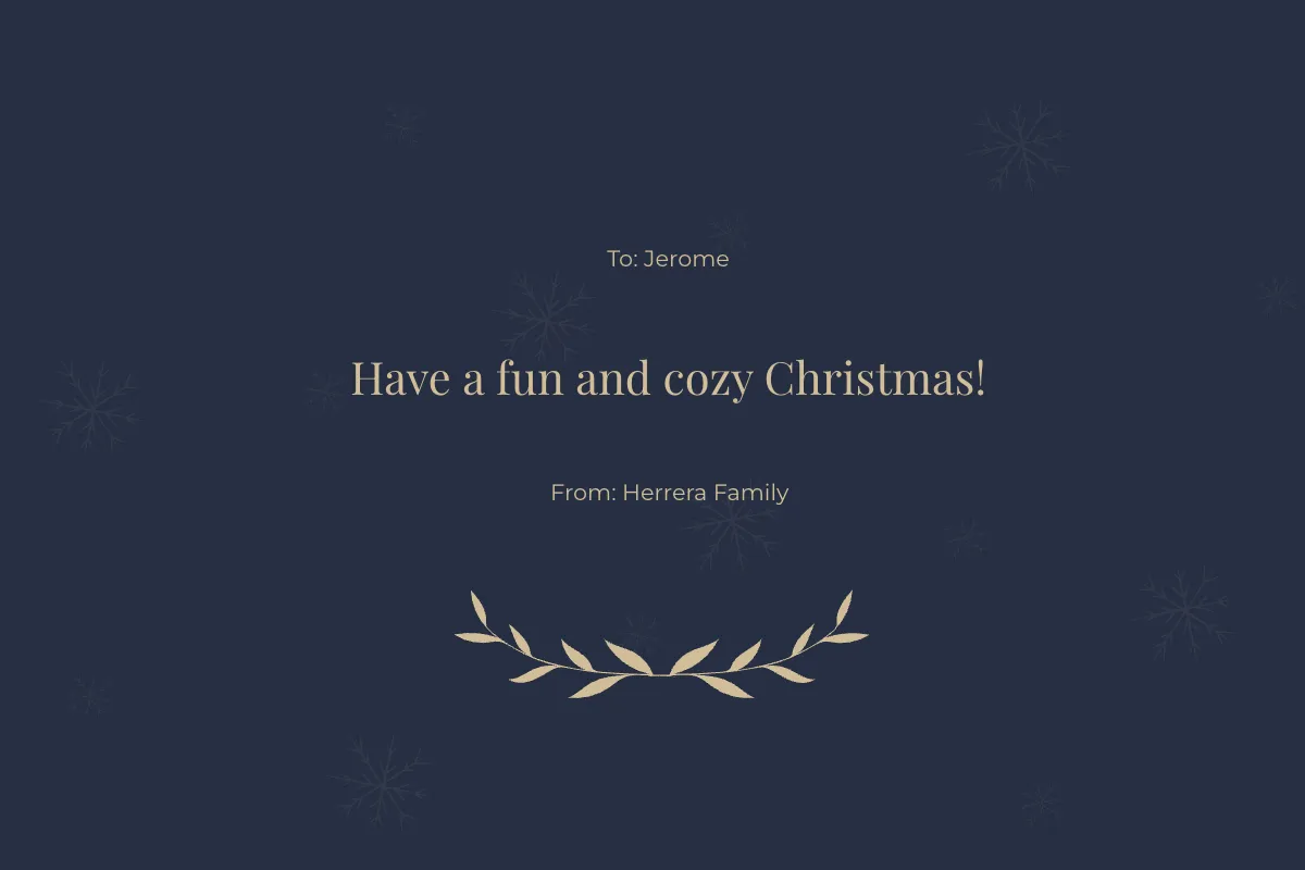 Free Photography Holiday Card Template to Edit Online